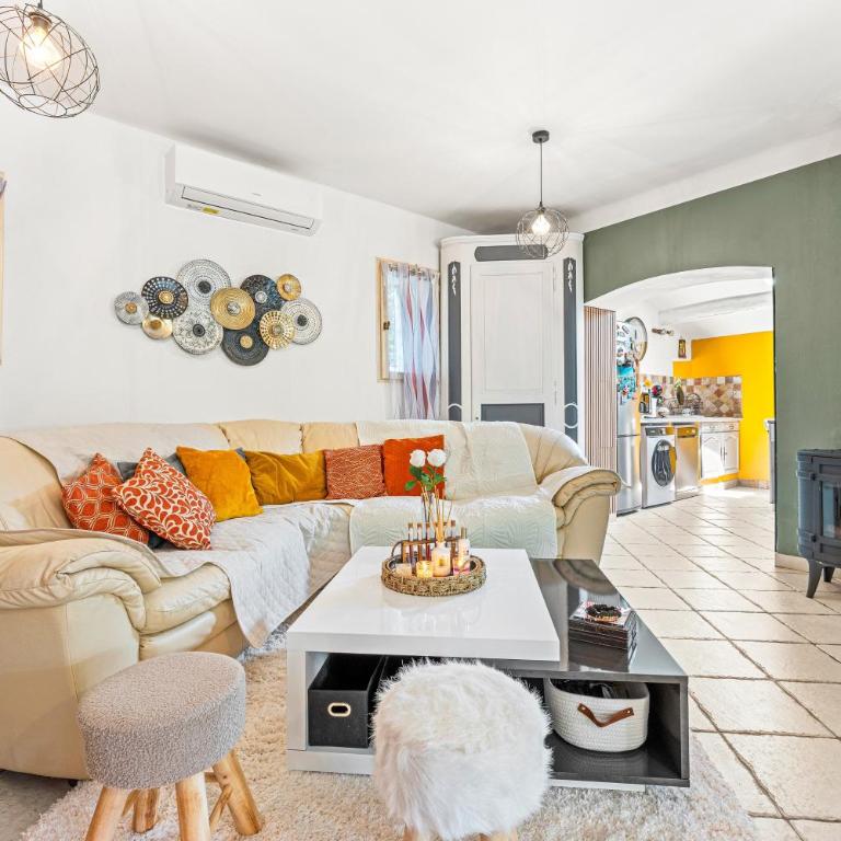 Chez Dominique avec piscine privée - Maison 2 Chambres - 7
