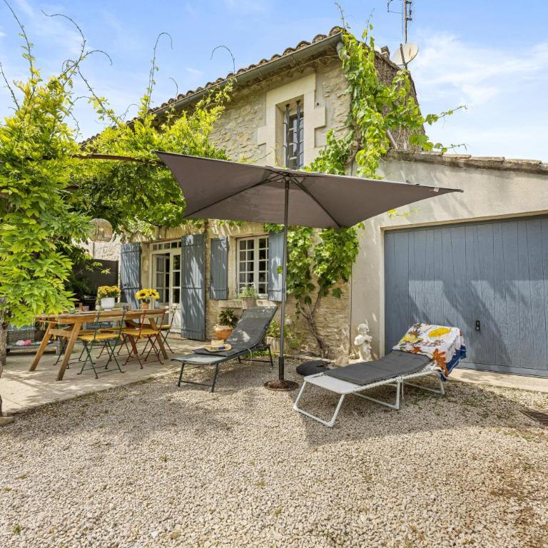 Chez Dominique avec piscine privée - Maison 2 Chambres - 3