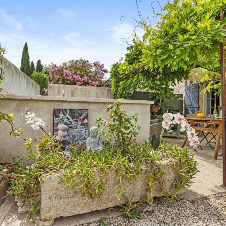 Chez Dominique avec piscine privée - Maison 2 Chambres - 4