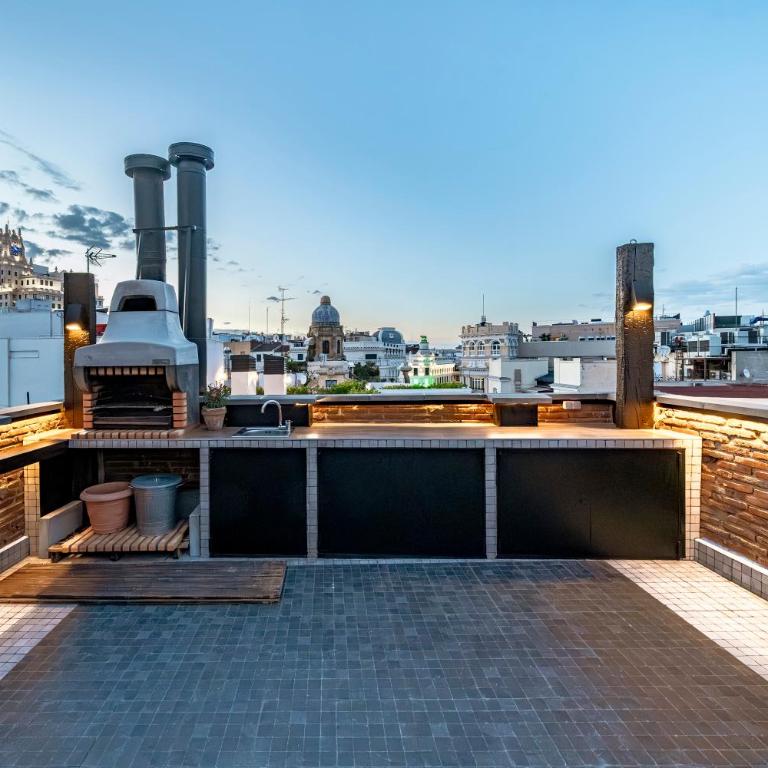 Ático Corazón de Madrid Apartamentos - Apartment mit Terrasse - 4