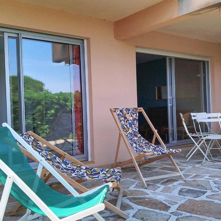 T4 de 54m² avec Piscine et Tennis, à 50m de la plage - La Favière, Bormes-les-Mimosas - FR-1-610-31 - Apartment (6 Erwachsene) - 1