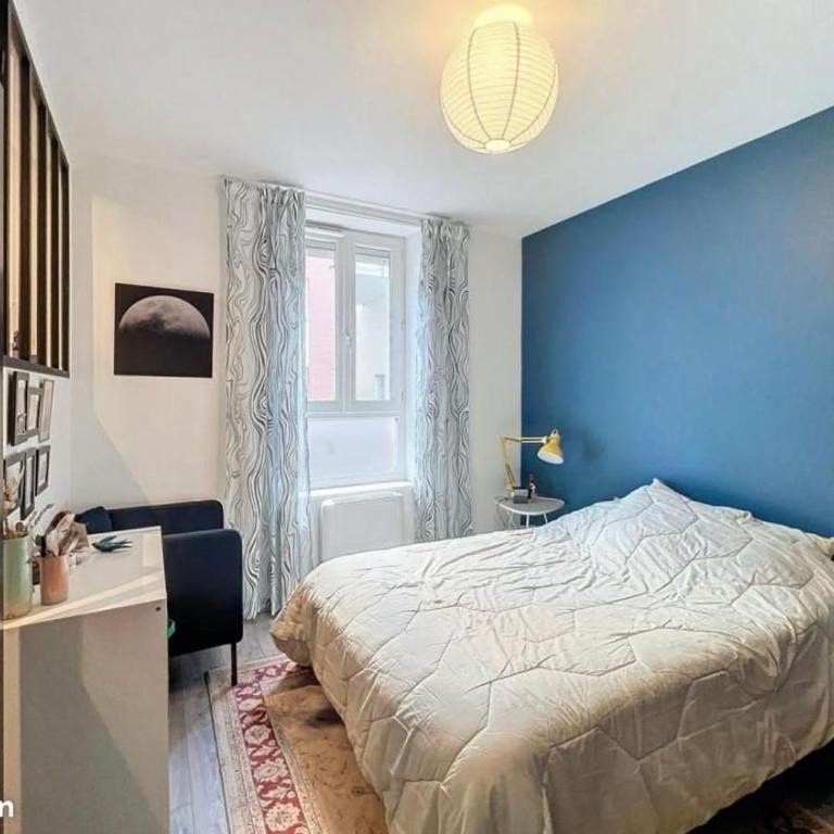 Grand appart - 1 Mai - Gare - 6 couchages - 2 douches - Clim - Apartment mit 2 Schlafzimmern - 2