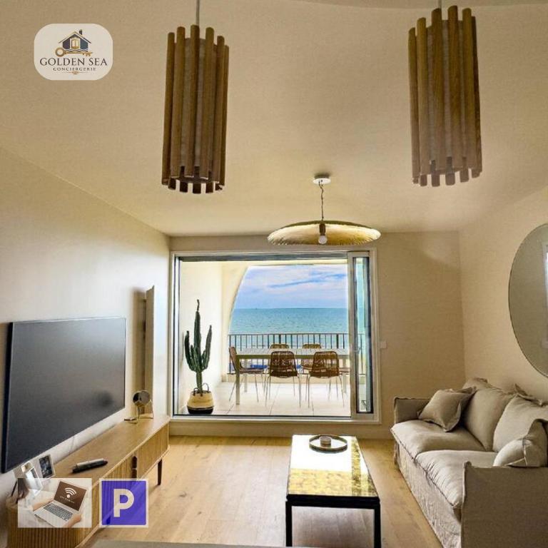 T2 Luxe Le Poséidon Vue mer terrasse & box - Appartement 1 Chambre - 1
