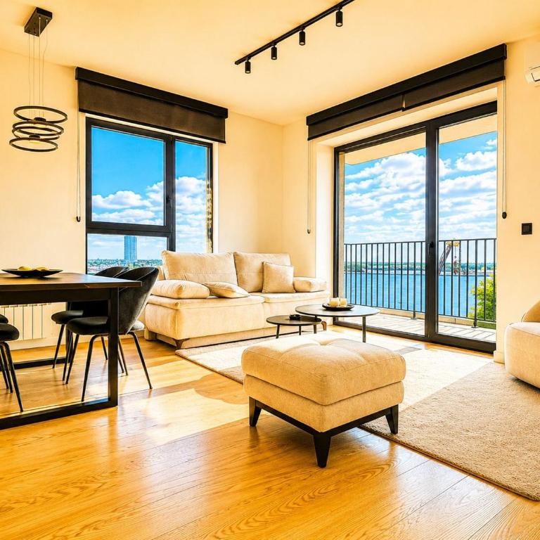 Belgrade Waterfront - River Residences - Apartman sa 2 Spavaće Sobe i Pogledom na Reku - 10