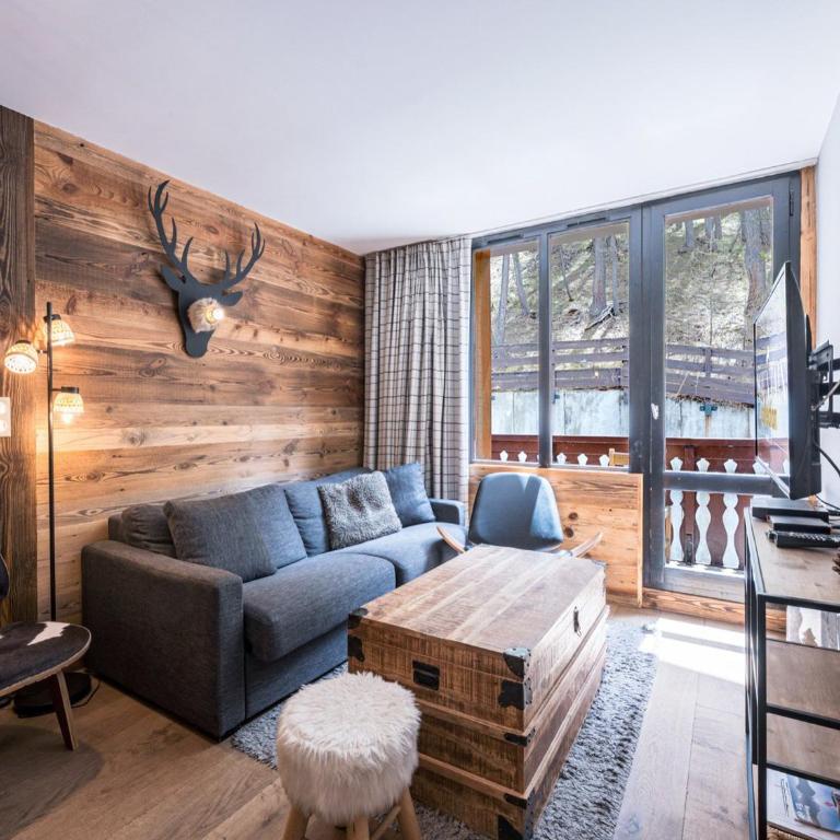 Superbe 2 Pièces + Cabine Rénové, Pied des Pistes, Val d'Isère, 6 Pers., Parking, Balcon Sud - FR-1-518-42 - Appartement (6 Adultes) - 9