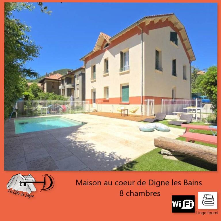 Accueillante maison avec piscine - Maison 8 Chambres - 1