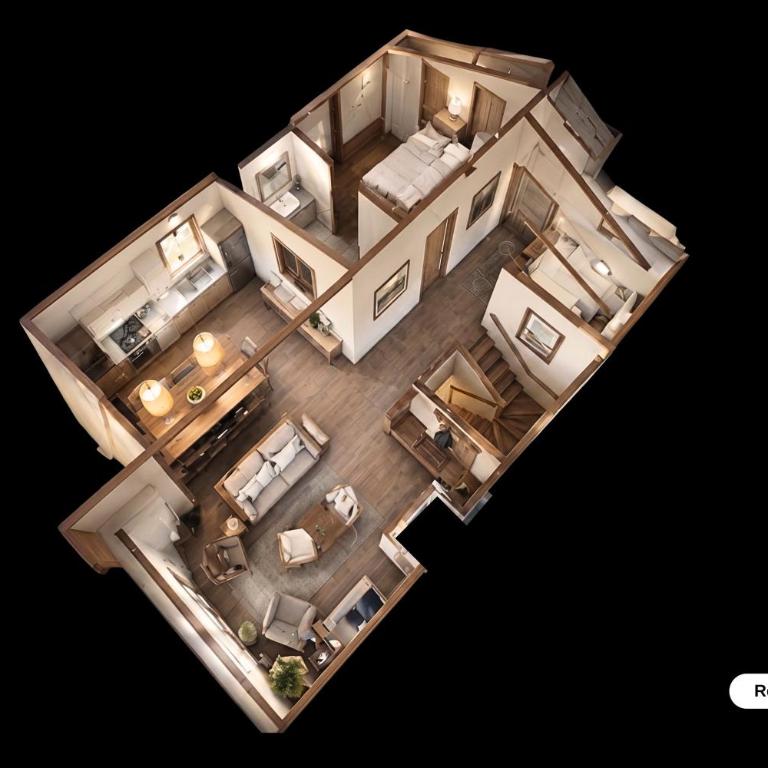 CASA-Chalet des Ponts : Évasion au Col Madeleine - Maison 4 Chambres - 8