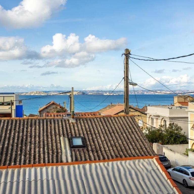 T2 moderne vue mer - Plage à 30m - Montredon - Appartement - 4