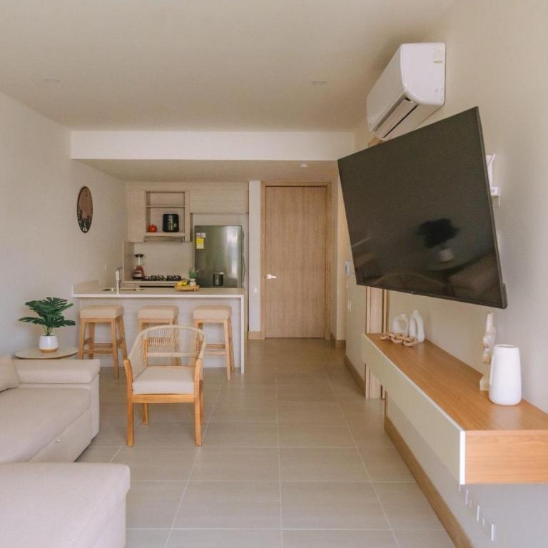 Espectacular y Cómodo Apartamento - One-Bedroom Apartment - 4