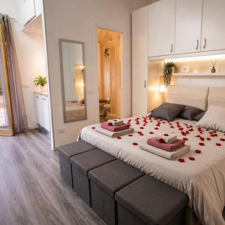 Aurelia Garden Stay vicino Hotel Ergife e Musei Vaticani - Appartamento con 1 Camera da Letto e con Giardino - 3
