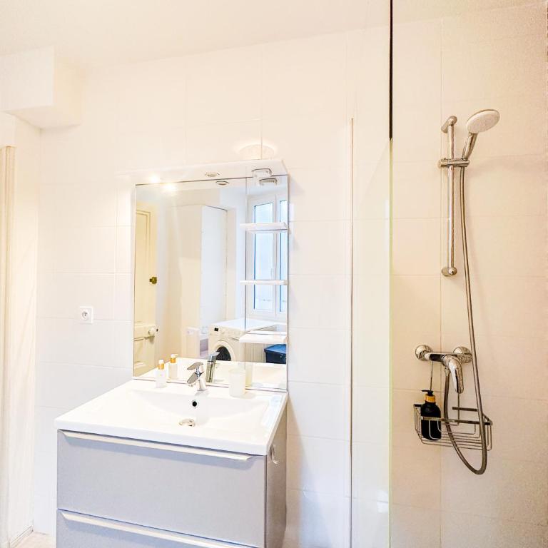 L'Haussmannien - Élégance & Confort, Vue Parc En Centre-Ville, Climatisation et Parking Privé - Appartement 2 Chambres - 35