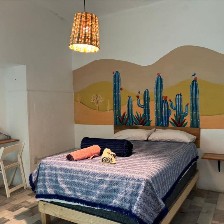 Hostel Casa Maguey - Chambre Double avec Salle de Bains Privative - 2