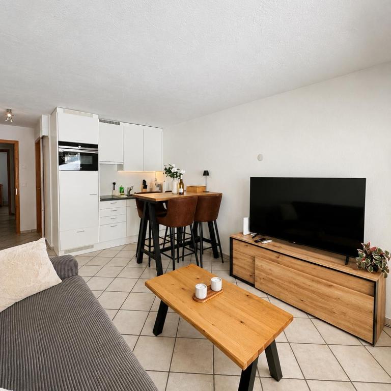 Alpen Apartment I Laax I Ski I See I Familie I Gratis Parkplatz - Apartment mit 1 Schlafzimmer - 14
