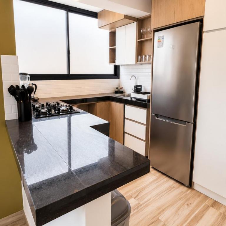 Suite Studio - 1WC - 2 Guests - Floor 1 - Apartamento tipo loft de 1 dormitorio con 1 cama grande - 5