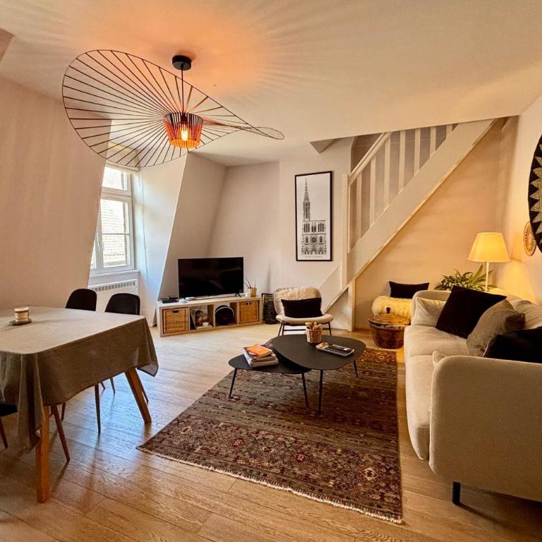 Quiet 2-bdrm flat in central Strasbourg - Appartamento - 15