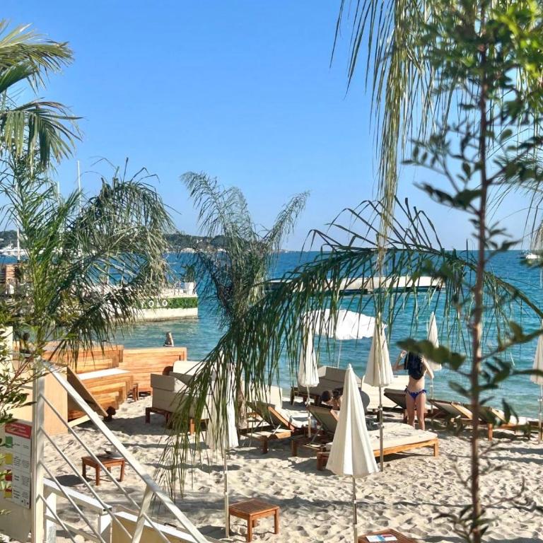 French Riviera Chic Cocoon - pool, beach, parking - Apartment mit 1 Schlafzimmer - 5