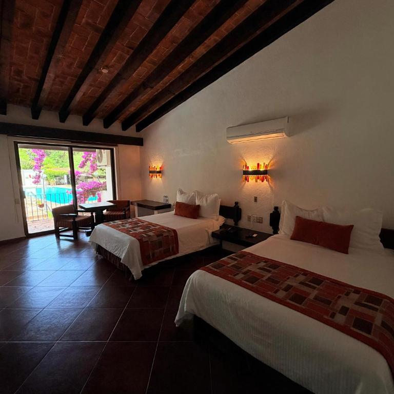 Hotel Hacienda Taboada (Aguas Termales) - Standard Doppelzimmer mit 2 Doppelbetten - 14