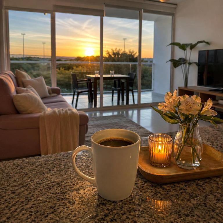 Morros 3 Frente al Mar - Piscinas y Jacuzzi - One-Bedroom Apartment - 42