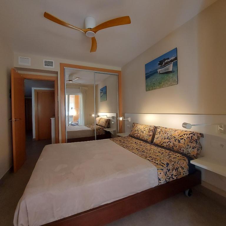 Paraíso Vera Playa Bajo reformado Terraza acristalada Jardines Piscina 2 min Playa RA838 - Appartement 2 Chambres - 14