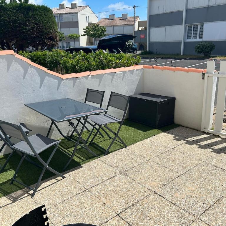 Studio cosy avec terrasse à 400m de la plage - Appartamento con 1 Camera da Letto - 4