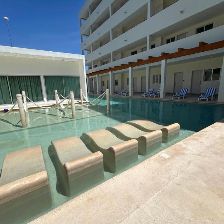 Ukana departamento - Suite Junior con vistas a la piscina - 11
