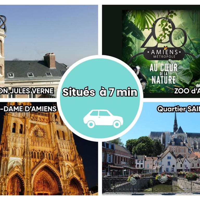 La Maison POP I Parking gratuit I Amiens centre I 6 personnes - Two-Bedroom House - 27