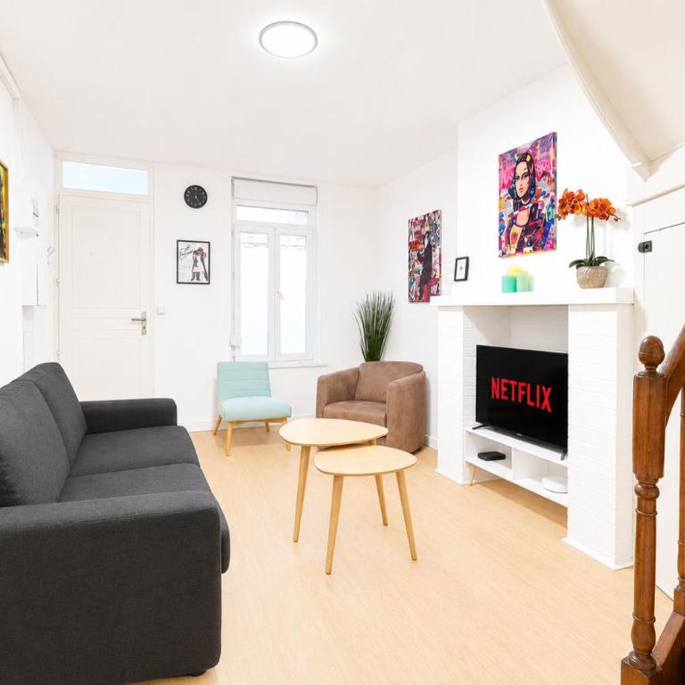 La Maison POP I Parking gratuit I Amiens centre I 6 personnes - Two-Bedroom House - 7