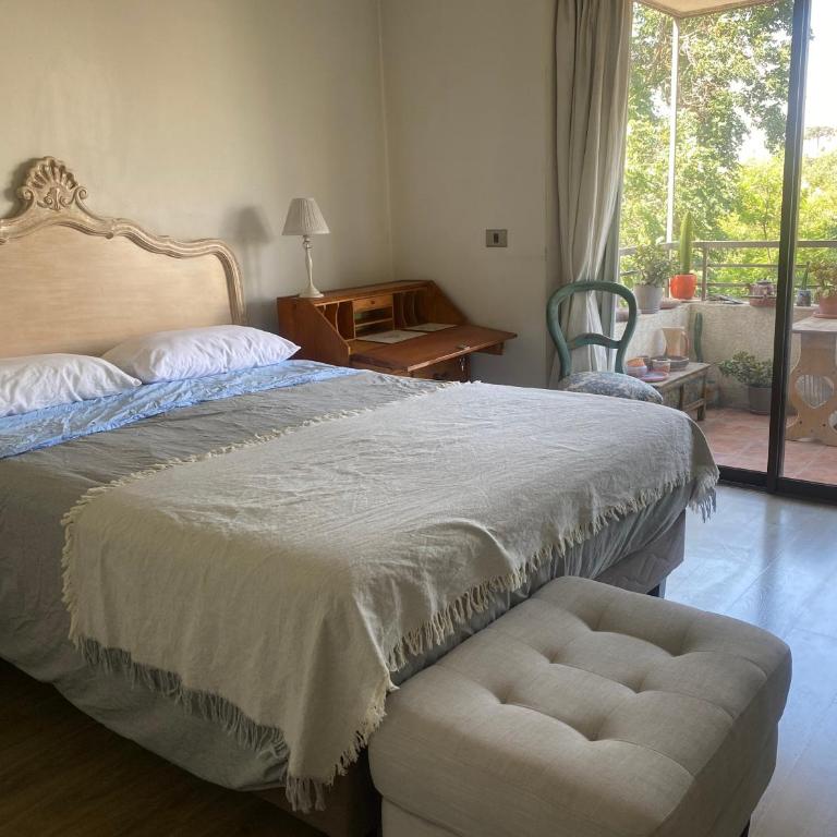 Habitación Barrio Escuela Militar - Double Room with Terrace - 2