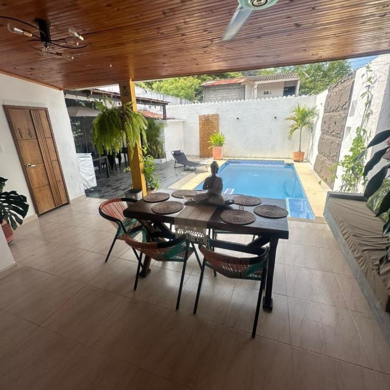 Villa Hanna Aire acondicionado, piscina y descanso - Casa de 3 dormitorios - 8