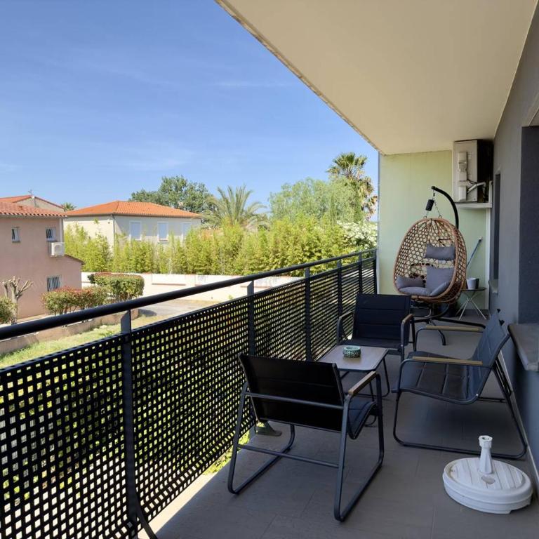 Appartement climatisé lumineux - 4 pers. - FR-1-388-257 - Appartement - 7