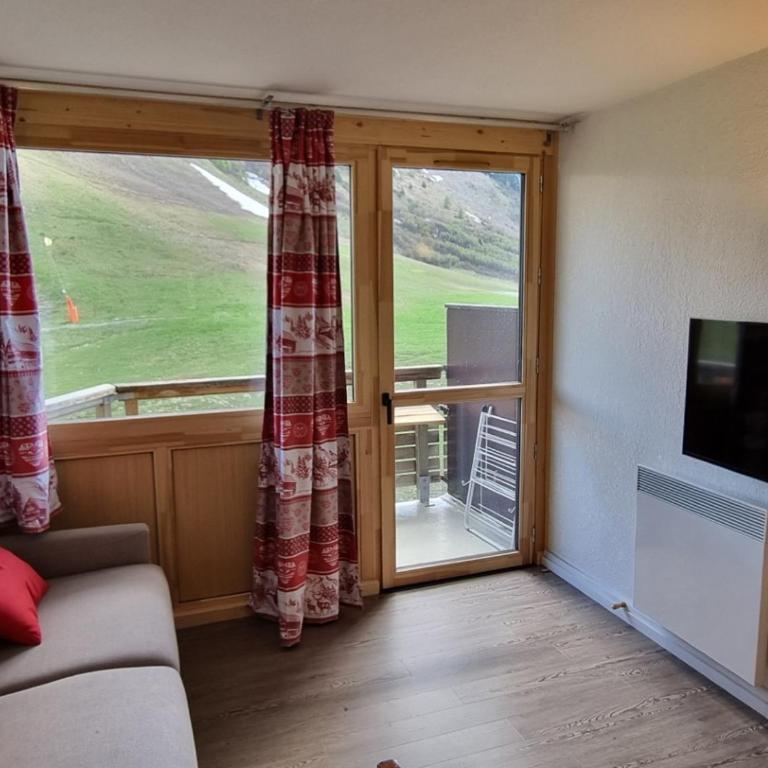Studio rénové, animaux admis - 4 pers., vue pistes - FR-1-181-2884 - Estudio - 5