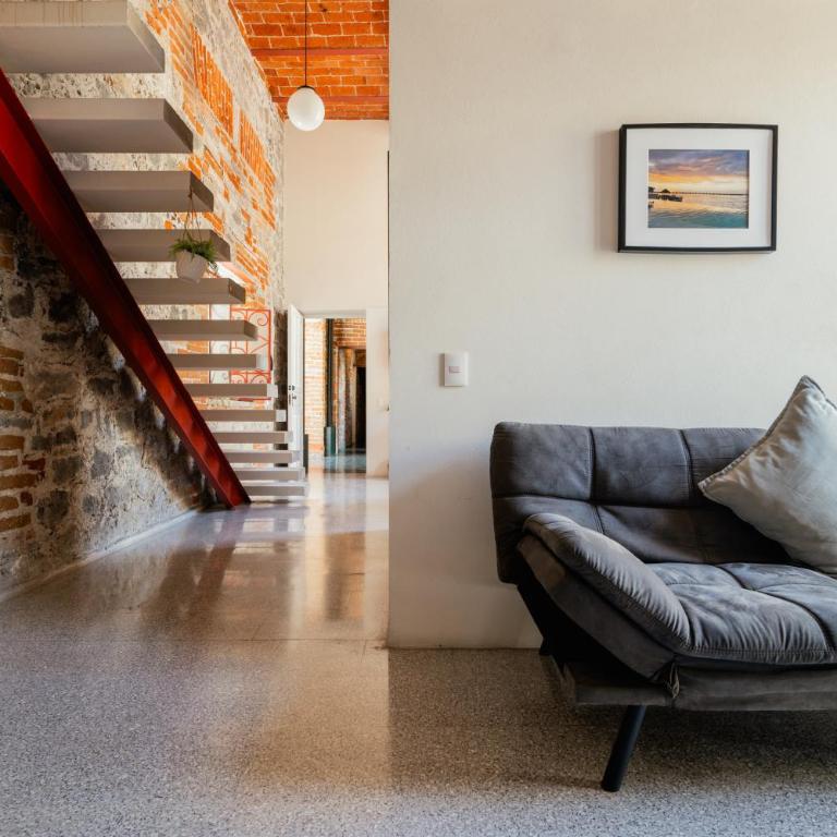 Loft #112 Centro Histórico con Balcones y Terraza Compartida Vista Panorámica - Appartement 1 Chambre - 26