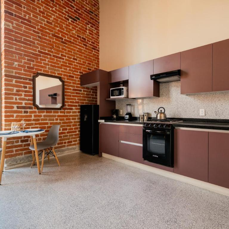 Loft #101 en centro histórico con balcones y terraza común - Apartment mit 1 Schlafzimmer - 23
