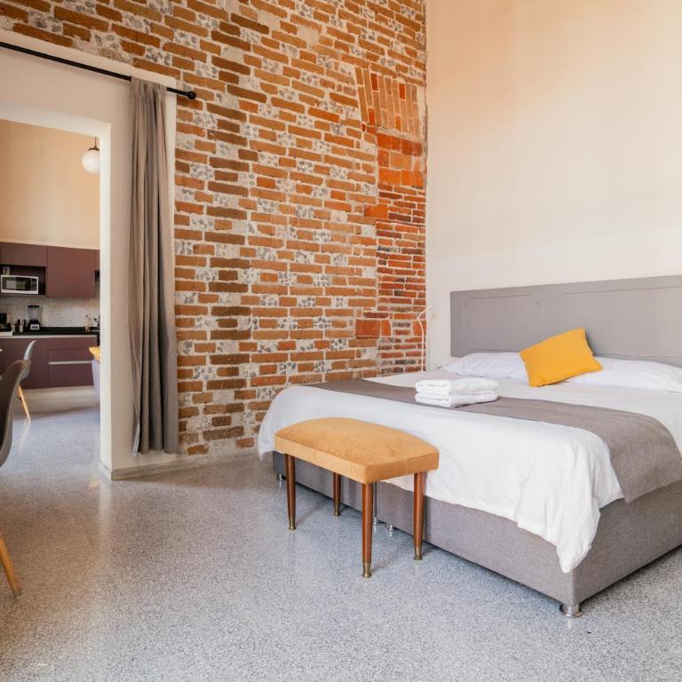Loft #101 en centro histórico con balcones y terraza común - Apartment mit 1 Schlafzimmer - 24