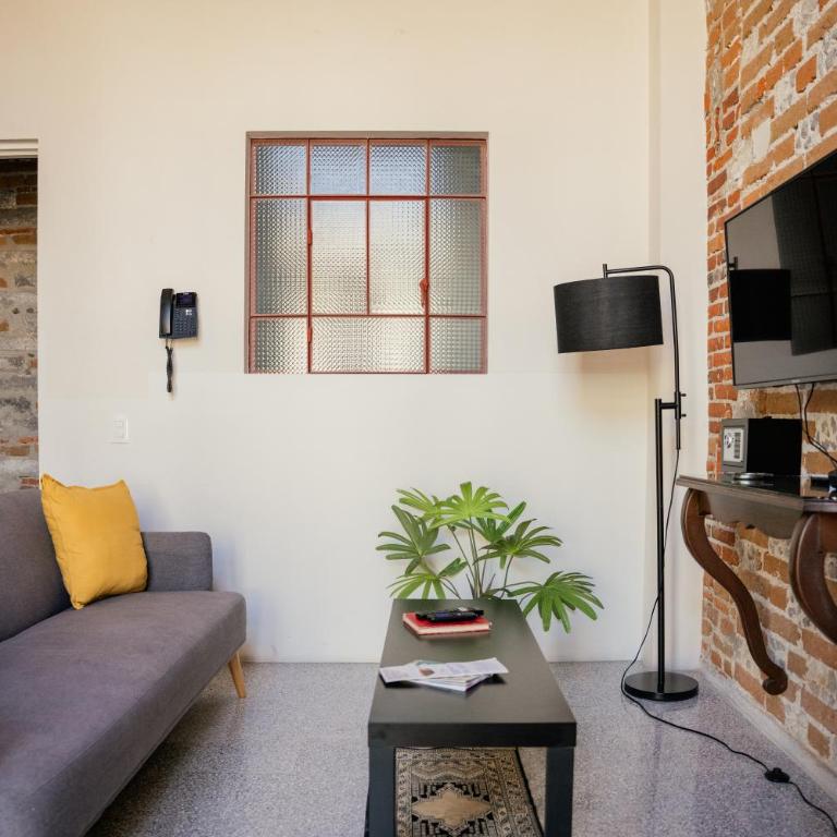 Loft #101 en centro histórico con balcones y terraza común - Apartment mit 1 Schlafzimmer - 33