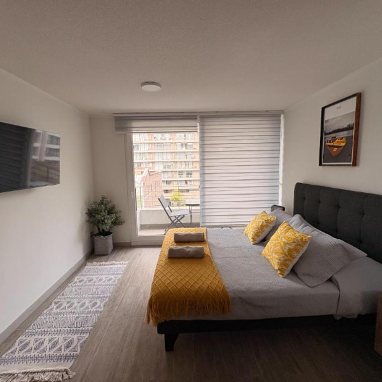 Movistar Arena Santiago I Comodo Studio - Apartamento de 1 dormitorio - 4