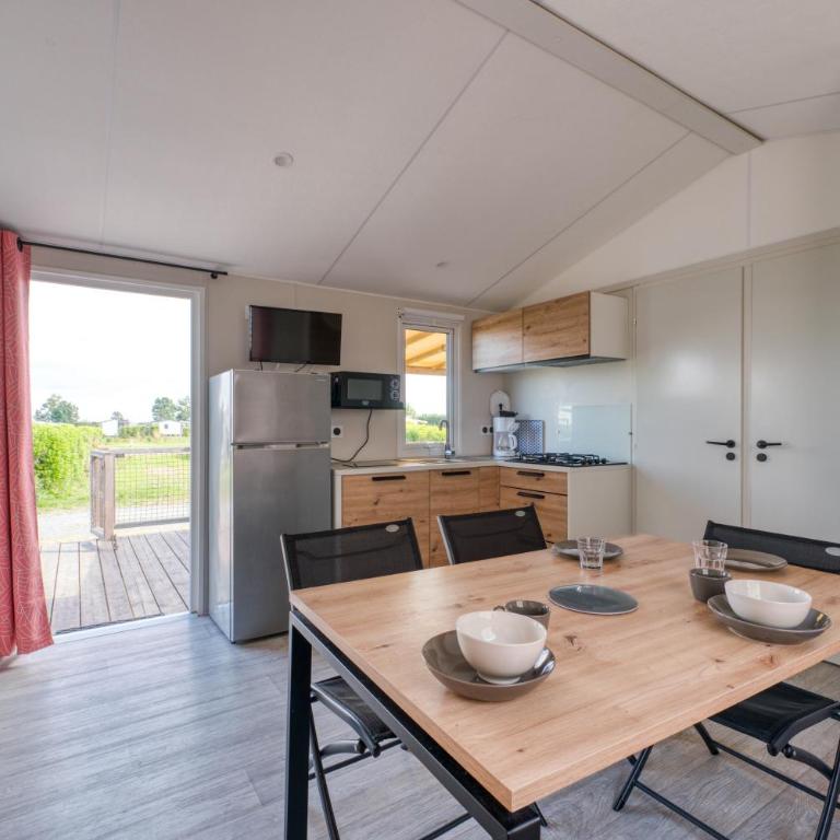 Camping Paradis Les Jonquilles - Comfort+ Mobile Home - 3 Bedrooms - 6