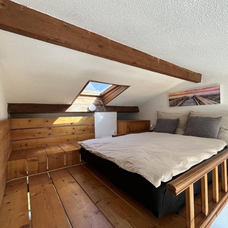 Joli Duplex avec vue sur Mer, 2 ou 3 couchages, Clim, 50m de la plage de Portiragnes LXCRAB8 - Apartment with Sea View - 6