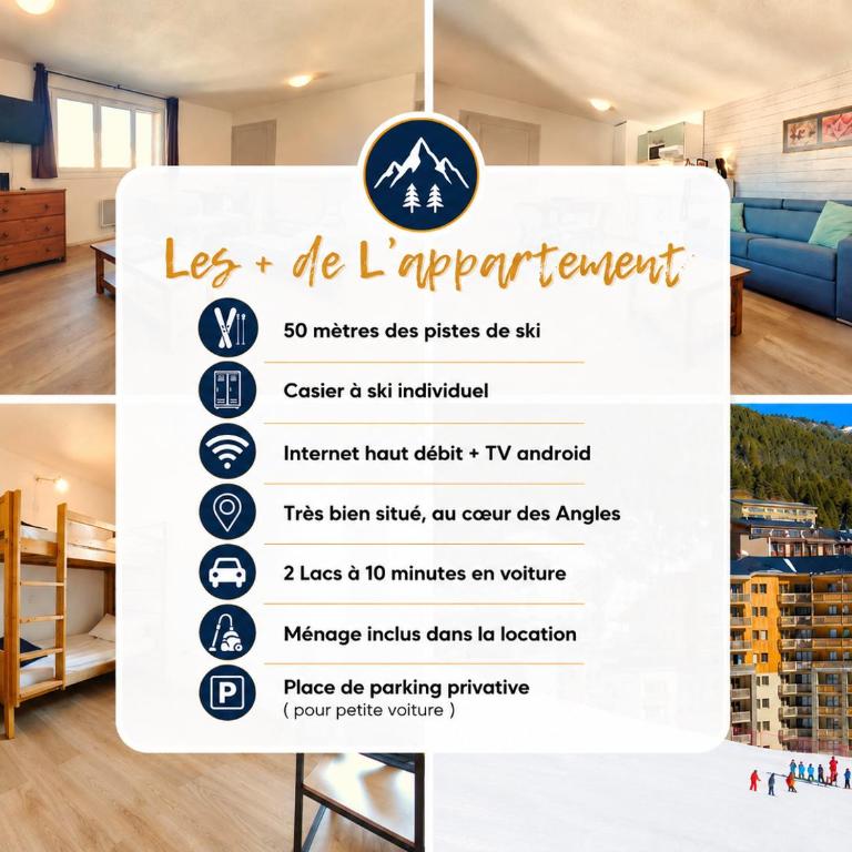 Appartement aux pieds des pistes - Apartment mit 1 Schlafzimmer - 3