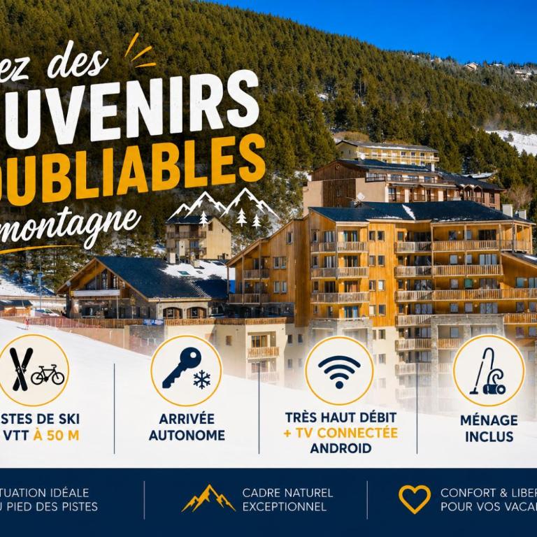 Appartement aux pieds des pistes - Apartment mit 1 Schlafzimmer - 1