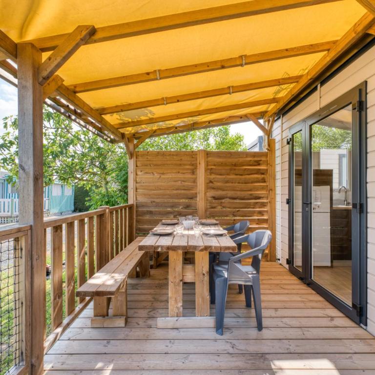Camping Paradis Les Jonquilles - Premium Mobile Home with Air-Conditioning - 3 Bedrooms - 22