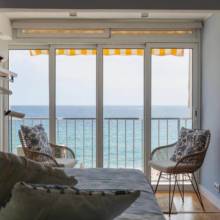 Loft Beach Palace frente al mar, Platja d'Aro - Estudio con vistas al mar - 3