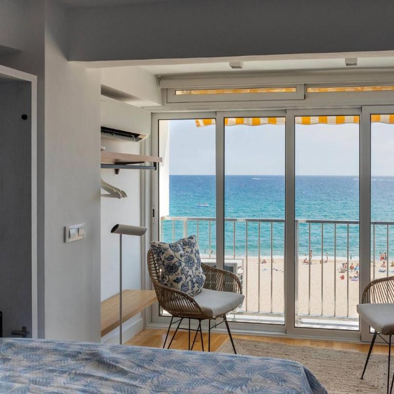 Loft Beach Palace frente al mar, Platja d'Aro - Estudio con vistas al mar - 17