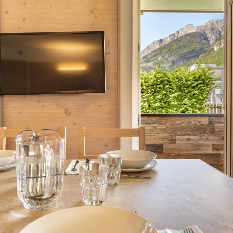 Molveno Garden Suite - Apartment mit 1 Schlafzimmer und Gartenblick - 3