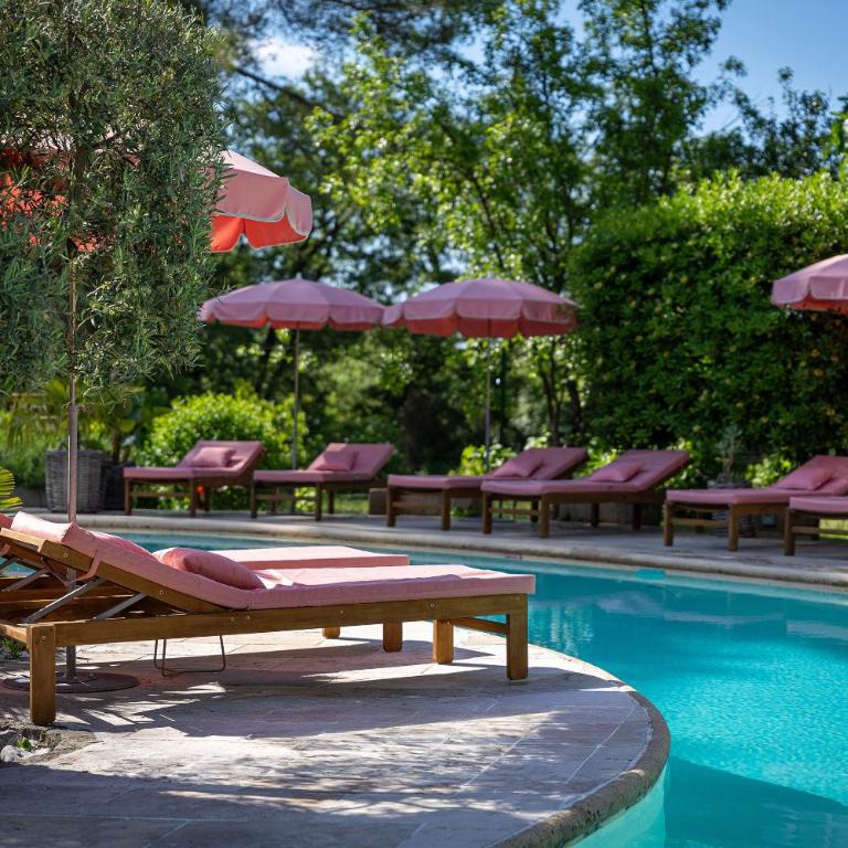 Hotel Les Messugues - Chambre Double de Luxe avec Terrasse ou Balcon - 2