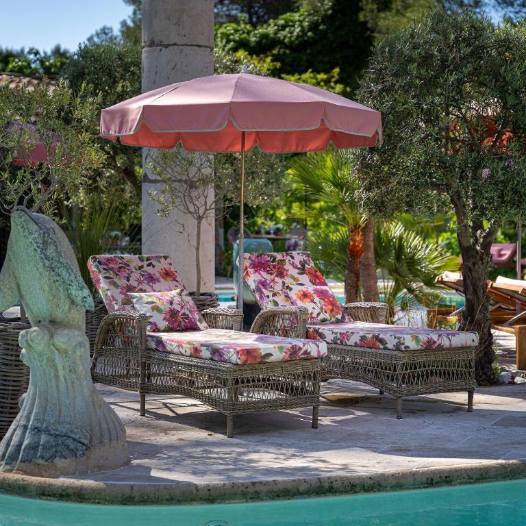 Hotel Les Messugues - Chambre Double Deluxe avec Jardin - 2