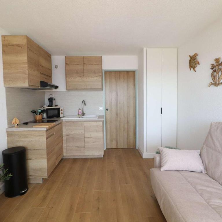 Studio cabine avec parking - 4 pers. - FR-1-307-305 - Studio - 7