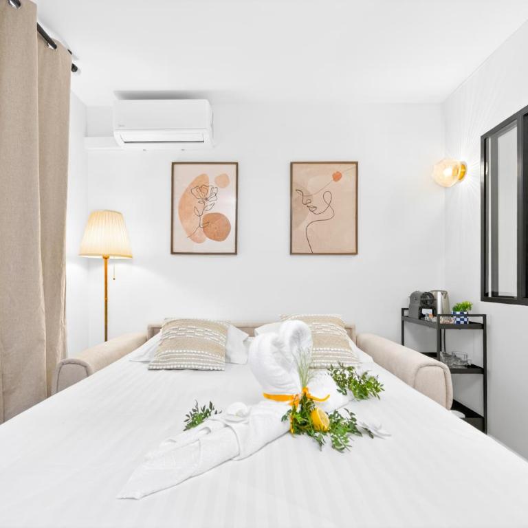 MEDICIS - Agréable 2 pièces Frontière Monaco Parking Piscine - Appartement 1 Chambre - Vue sur Piscine - 4