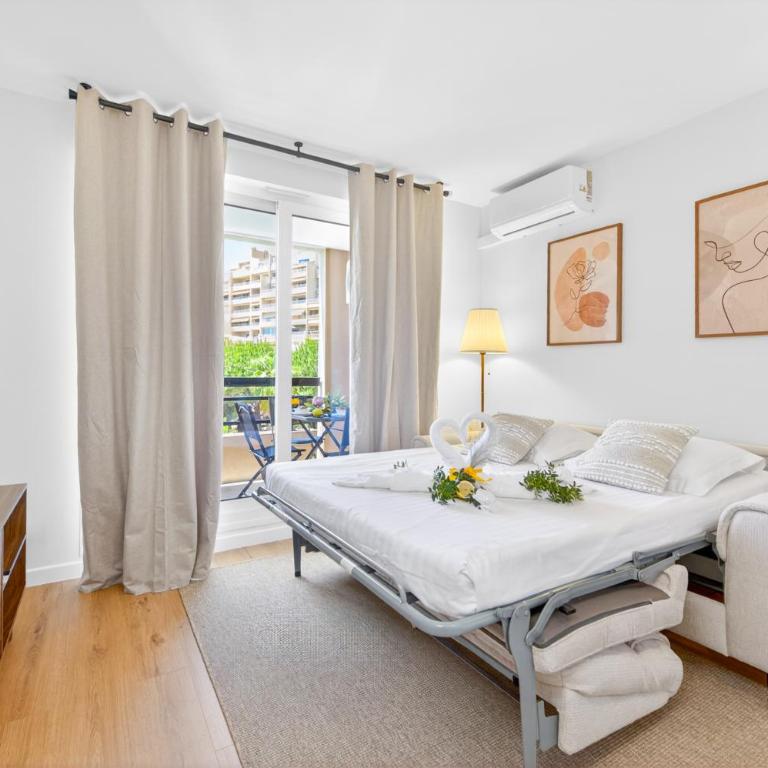 MEDICIS - Agréable 2 pièces Frontière Monaco Parking Piscine - Appartement 1 Chambre - Vue sur Piscine - 6