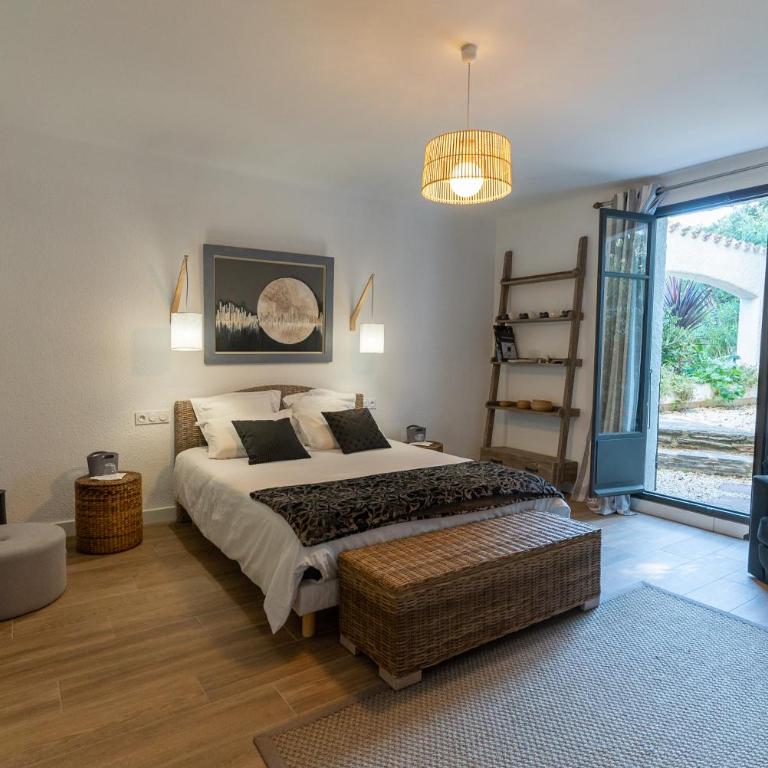 Le clos Trophin - Chambre Double avec Terrasse - 1